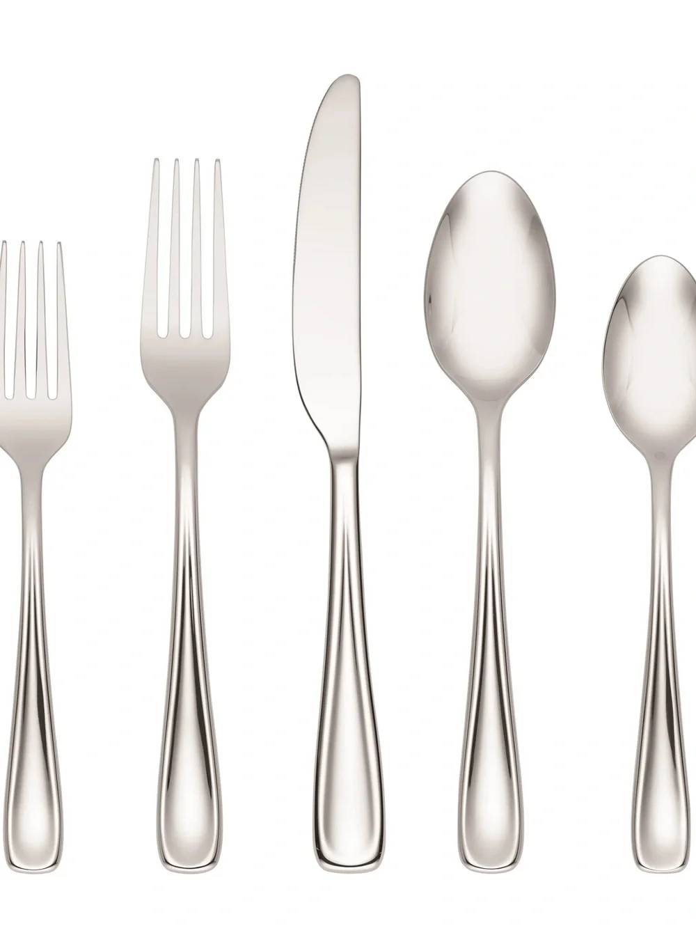 *BRAND NEW* Oneida Polished Silver Flatware Set Box with Metallic Finish